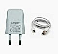 Orijinal Casper 5.0V 1.0A USB Girişli Adapör Kafası Android Kablo TN-050100E5