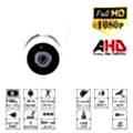 EZCOOL EZ-5120HD 2MP 2.8MM 18SMD AHD DOME