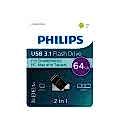 PHILIPS 64GB USB3.1 TYPE-C 100/150 MB/S FM64DC152B/00