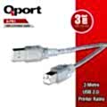 QPORTQ-PR3 USB 2.0 3 METRE PRİNTER KABLOSU