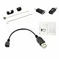 USB Android ve PC 7mm Yumuşak Tüp Endoskop Tel İğne Deliği Kamera