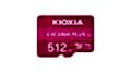 512GB KIOXIA EXCERIA PLUS G2 SDXC 4K 100/MB/s LMPL2M512GG2