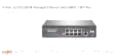 8 Port full Gigabit managed Switch+2SFP Slots