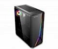 GamePower Mythril 1x120mm ARGB Fan ARGB LED Bar Temperli Cam Gaming ATX RGB Kontrolcüsü ve Uzaktan Kumanda Kasa