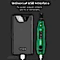 Tungfull Akülü Döner Aracı USB Ağaç İşleme Gravür Kalemi Mini Elektrikli Matkap