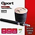 QPORT Q-CATO11 23AWG 500 METRE CAT6 UTP PE OUTDOOR KABLO