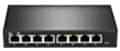 8P GigaBit Yönetilebilir POE Switch Metal kasa 8 port 10/100/1000