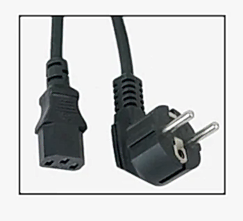 Notebook Yazıcı Ac Adaptörler İçin 3 Çıkışlı Topraklı Power Kablosu