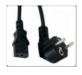Notebook Yazıcı Ac Adaptörler İçin 3 Çıkışlı Topraklı Power Kablosu