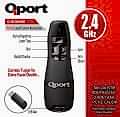 QPORT Q-SUN400 2.4 GHZ USB KIRMIZI LAZERLİ SUNUM KUMANDASI - PRESENTER
